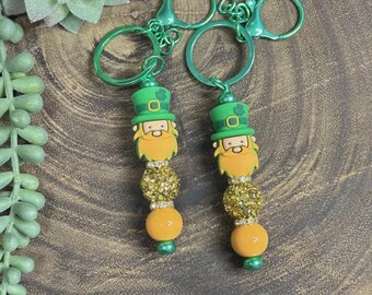 Finn the Leprechaun Keychain