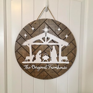 Nur die Original-Bauernhaus-Digitaldatei !! SVG-Datei | Glowforge Feile | Laser Datei
