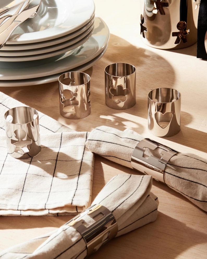 Alessi Girotondo Napkin Rings