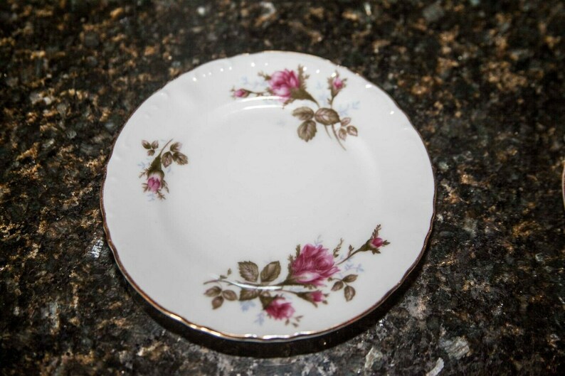 Vintage Royal Rose by Fine China of Japan Dinner Bread and Etsy