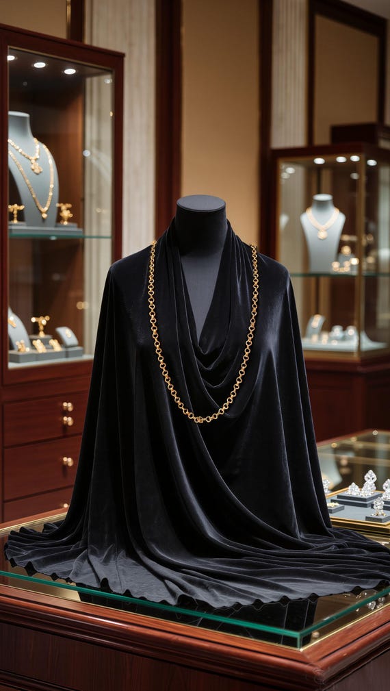 Solid 18K Yellow Gold Twisted Chain Necklace, Mad… - image 1