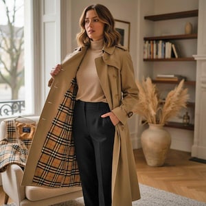 Burberry Blue Label Coat - Etsy