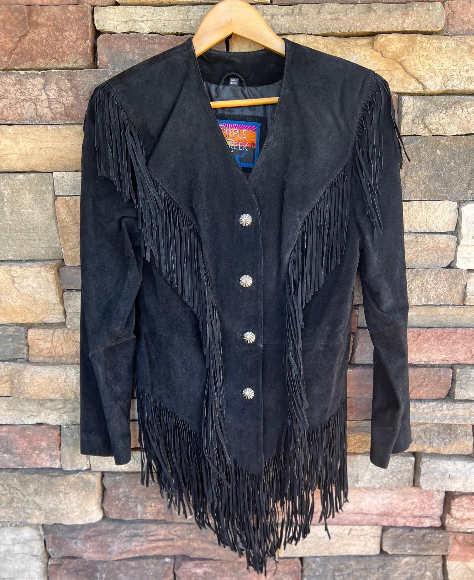 Cripple Creek Women's Ghost Rider Suede Fringe Jacket SPECIAL EDITION ...