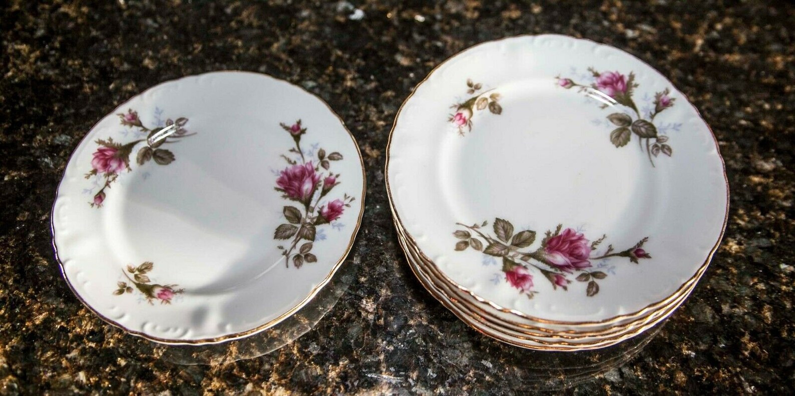 Vintage Royal Rose by Fine China of Japan Dinner Bread and Etsy