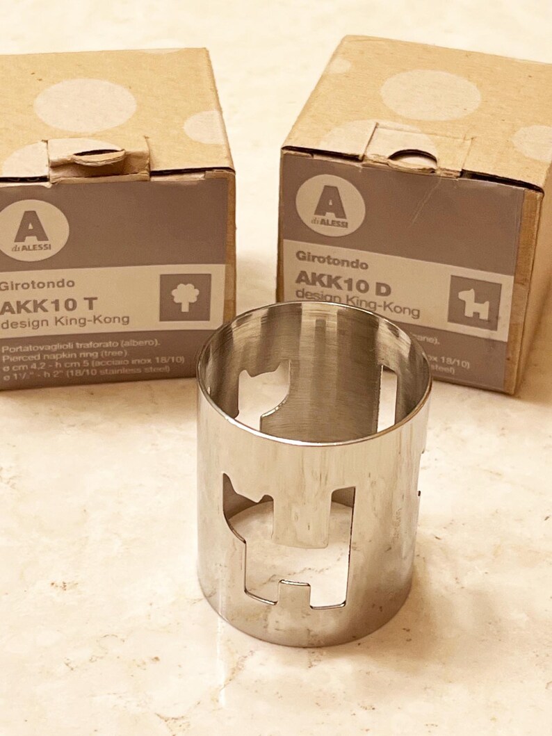 Alessi Girotondo Napkin Rings - Thumbnail 3