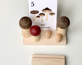 Wood Sensory Tray | Flash Card Holder | Display Holder | Montessori | Wood Tray | Wood Display | Wood Toys | Educational Toy | Flisat Insert