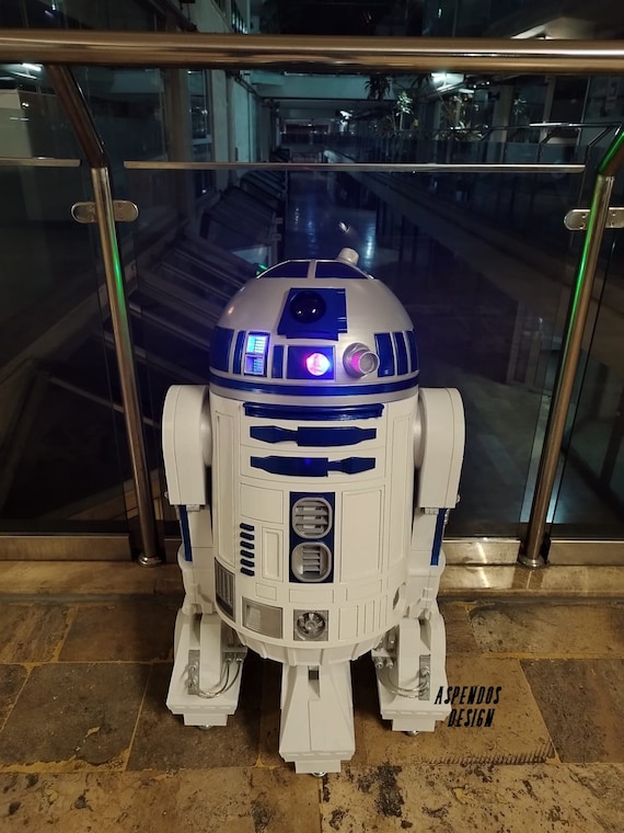 R2-D2 Droid Life Size Remote Control 3D Character Sculpture - Etsy
