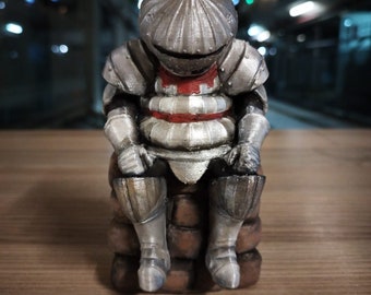 onion knight statue