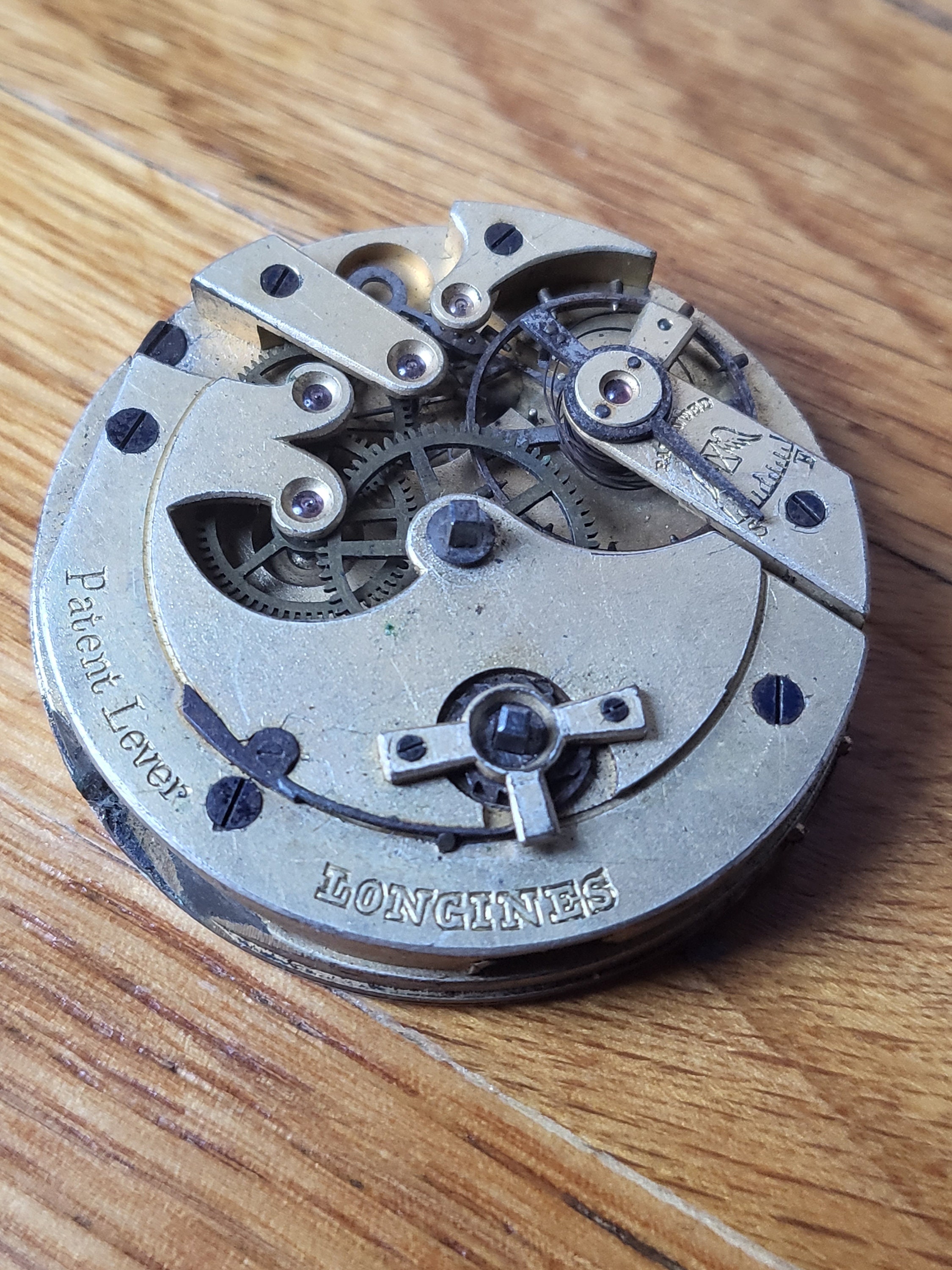 Longines Pocket Watch Movement Etsy