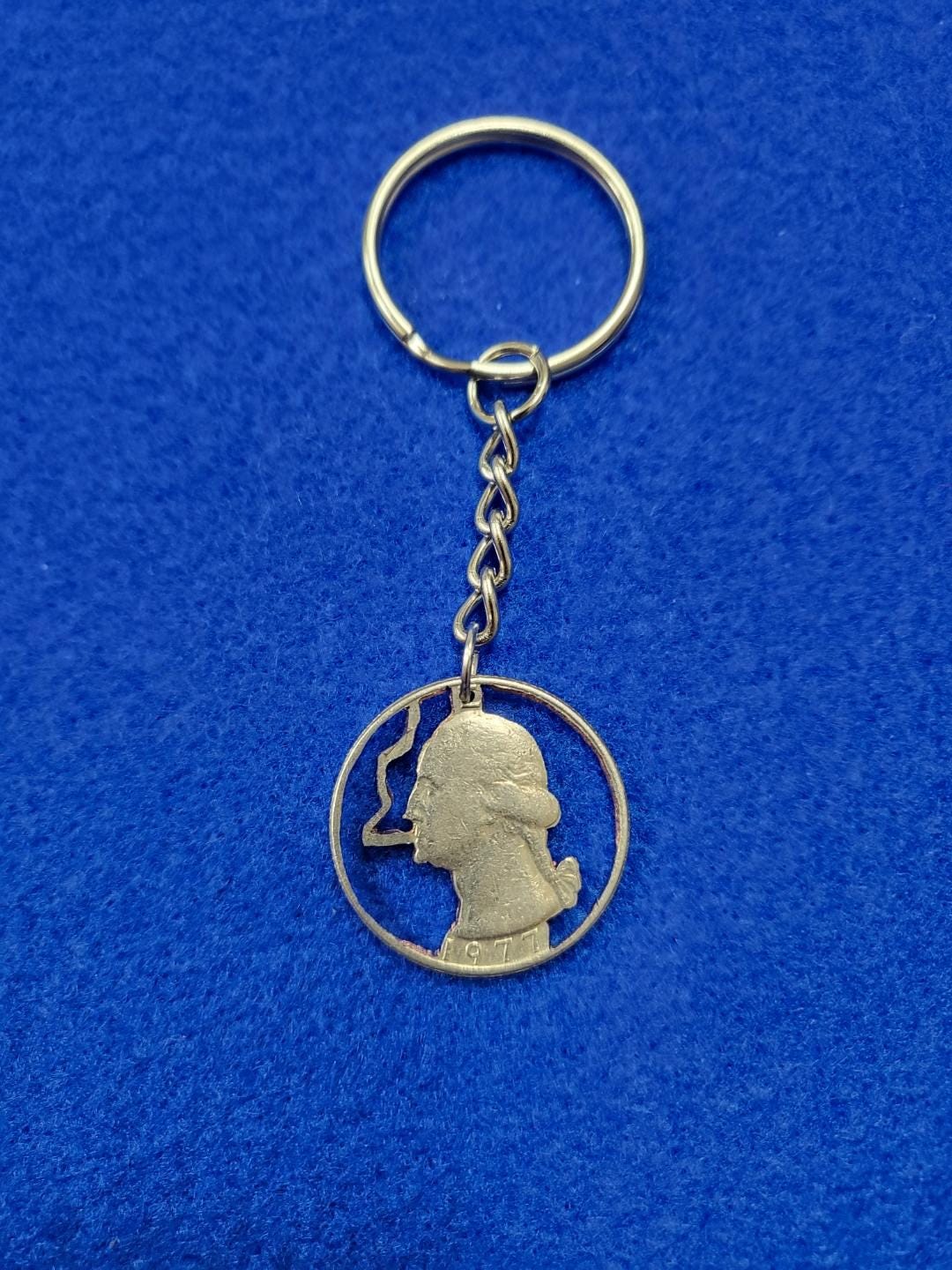 ジョージ ワシントン 缶 キーホルダー USA George Washington Keychain - Etsy