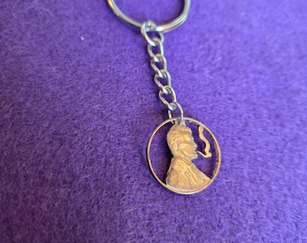 Smokin Abe Keychain