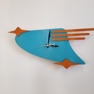 Funky Mid Century Modern Style Clock