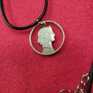 Swiss Cut Coin Necklace