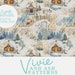 Blue Watercolor Trellis Seamless Repeating Pattern, Blue Bow Pattern ...