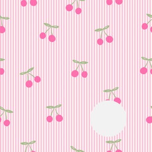 Seersucker rayures verticales cerises roses transparente motif, fichier de modèle sans couture d'été, fichier numérique pour un usage commercial