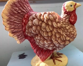 Fressnapf Truthahn Teelichthalter Partylite P9694 Thanksgiving Cntrp