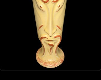 Vintage Fu Manchu Tiki Becher Vase Otagiri Mercantile Company OMC
