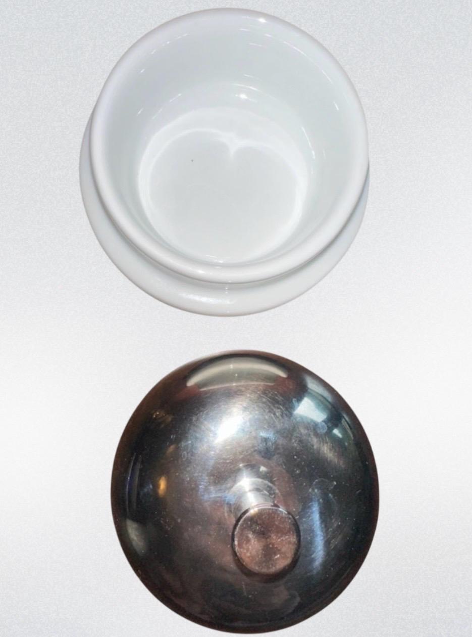 NORPRO セラミック製 個別サービングディッシュ 18/10 ステンレス