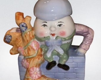 Rima infantil caprichosa de la tetera de Humpty Dumpty de Fietx, coleccionable decorativa