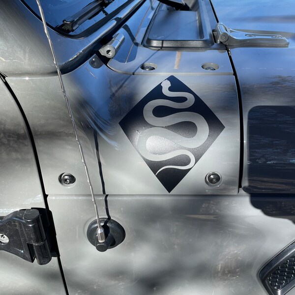 Jeep Wrangler Cowl Hood Decal Etsy