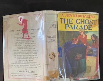 Judy Bolton 5 The Ghost Parade 1933 DJ Wartime Notice