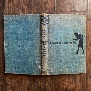 Nancy Drew 25 The Ghost of Blackwood Hall 1950s Tweed Original