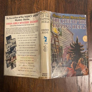 Nancy Drew 16 The Clue of the Tapping Heels 1950s DJ Original