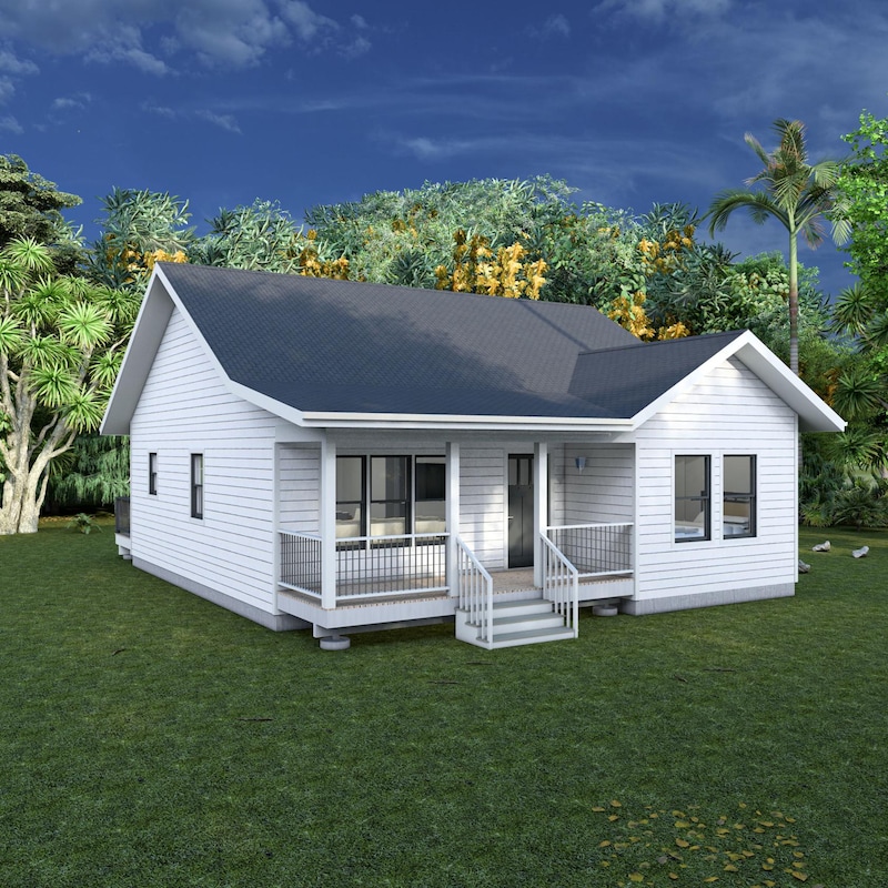 House Plans 2 Bedroom - Etsy