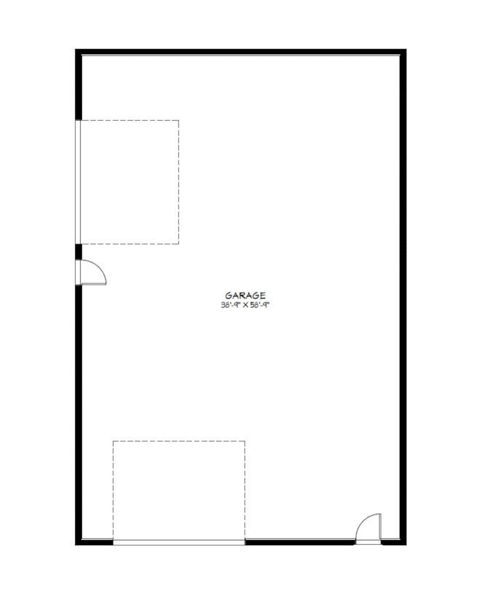 40' X 60' Post Frame Garage | Pole Framing - PDF Architectural Plan ...