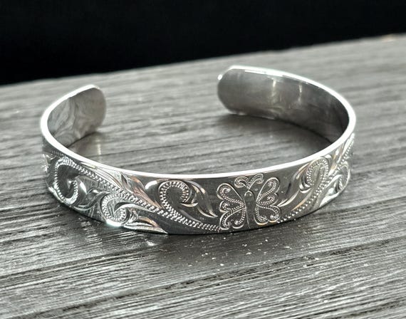 12 mm 925 スターリングシルバー ハンドメイド ハワイ ジュエリー 