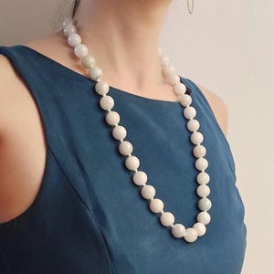 Burma Jadeite Type A Jade Large Beads Necklace Bracelet