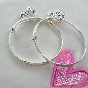 990 pure Silver baby Bangle