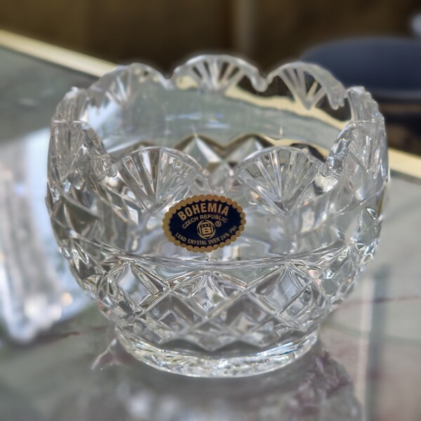 Bohemia Lead Crystal bowl