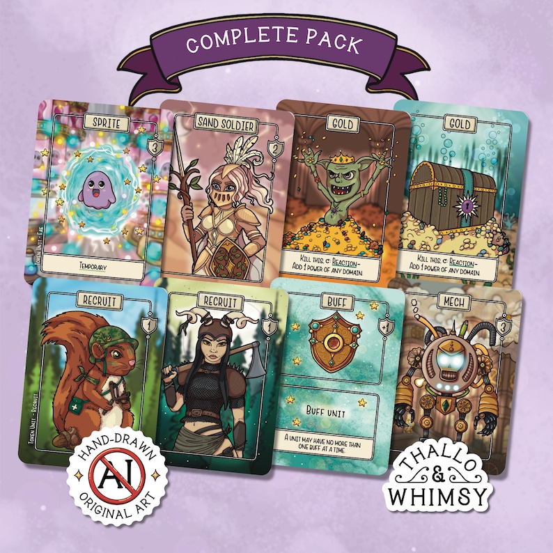 Riftbound Essentials Token Pack (8 Unique Tokens) – Hand-illustrated ...