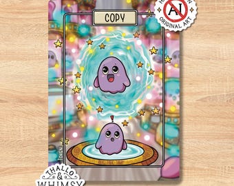 Copy MTG Tokens x5 – Hand-Illustrated Custom Commander Tokens