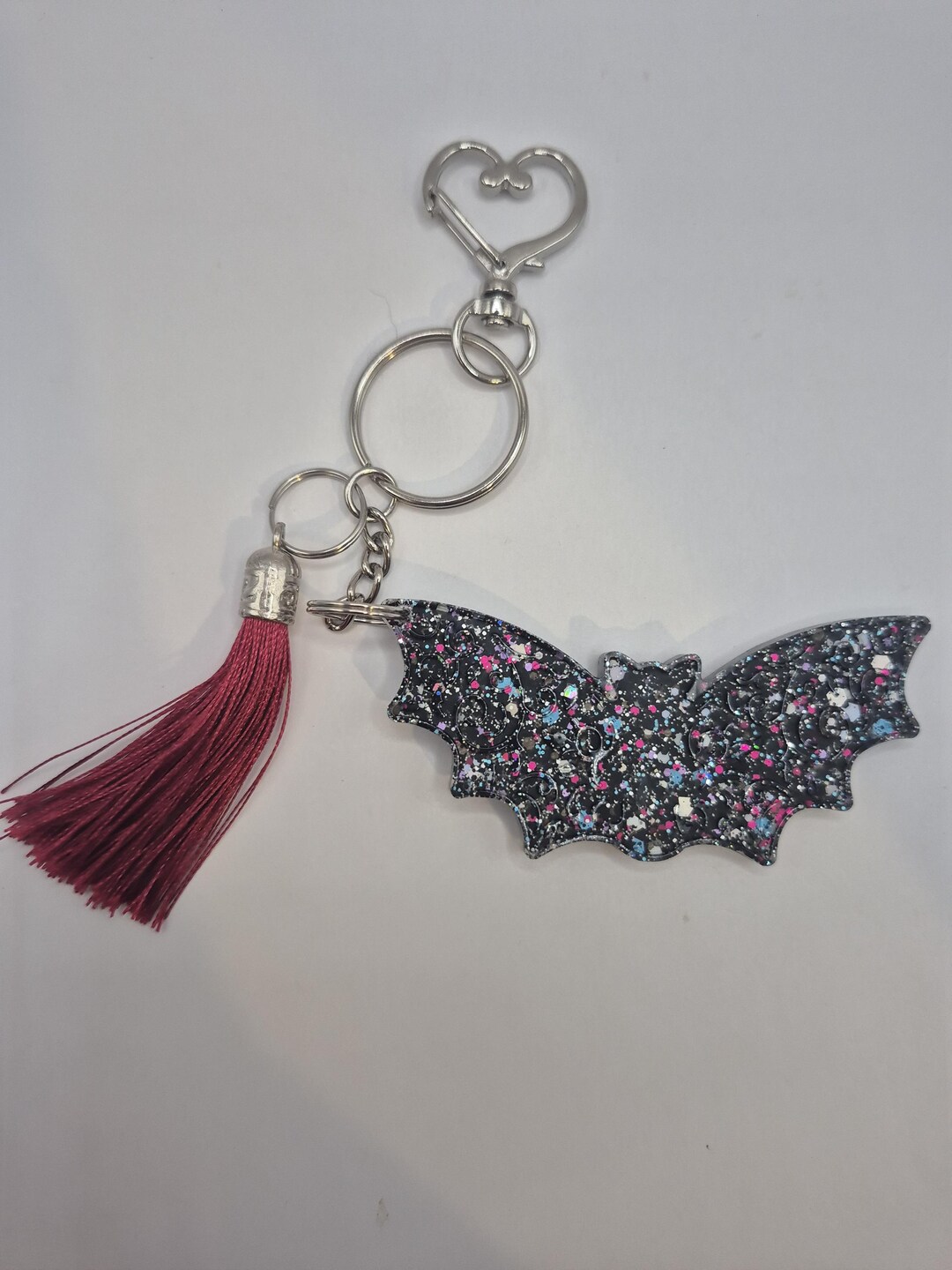 Bat Keychain - Etsy