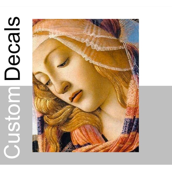 CUSTOM DIGITAL Color Decals For Ceramics - Glass - Porcelain - Enamel