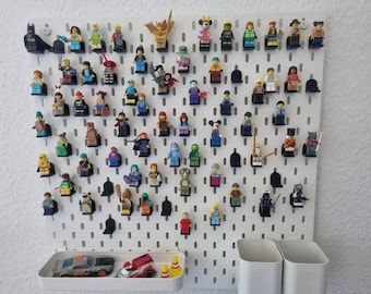 10x Lego figure holder for Skadi&#39;s perforated plate