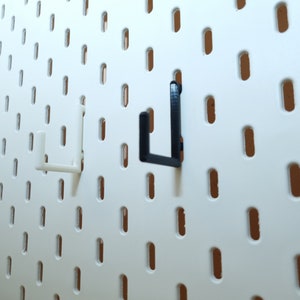 10x IKEA SKADIS pegboard holder 3 cm and 5 cm