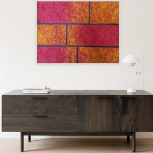 Arte mural, pintura abstracta moderna, arte texturizado, abstracto acrílico, pintura sobre lienzo, pintura original, diseño de interiores
