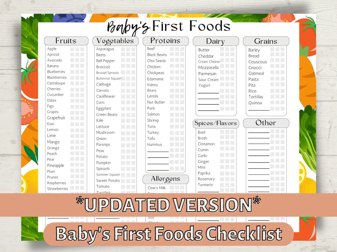 updated-babys-first-foods-checklist-rainbow-baby-solid-food-etsy