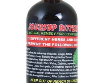 AIH Soursop Bitters (Pack of 3) 16 oz Bottles