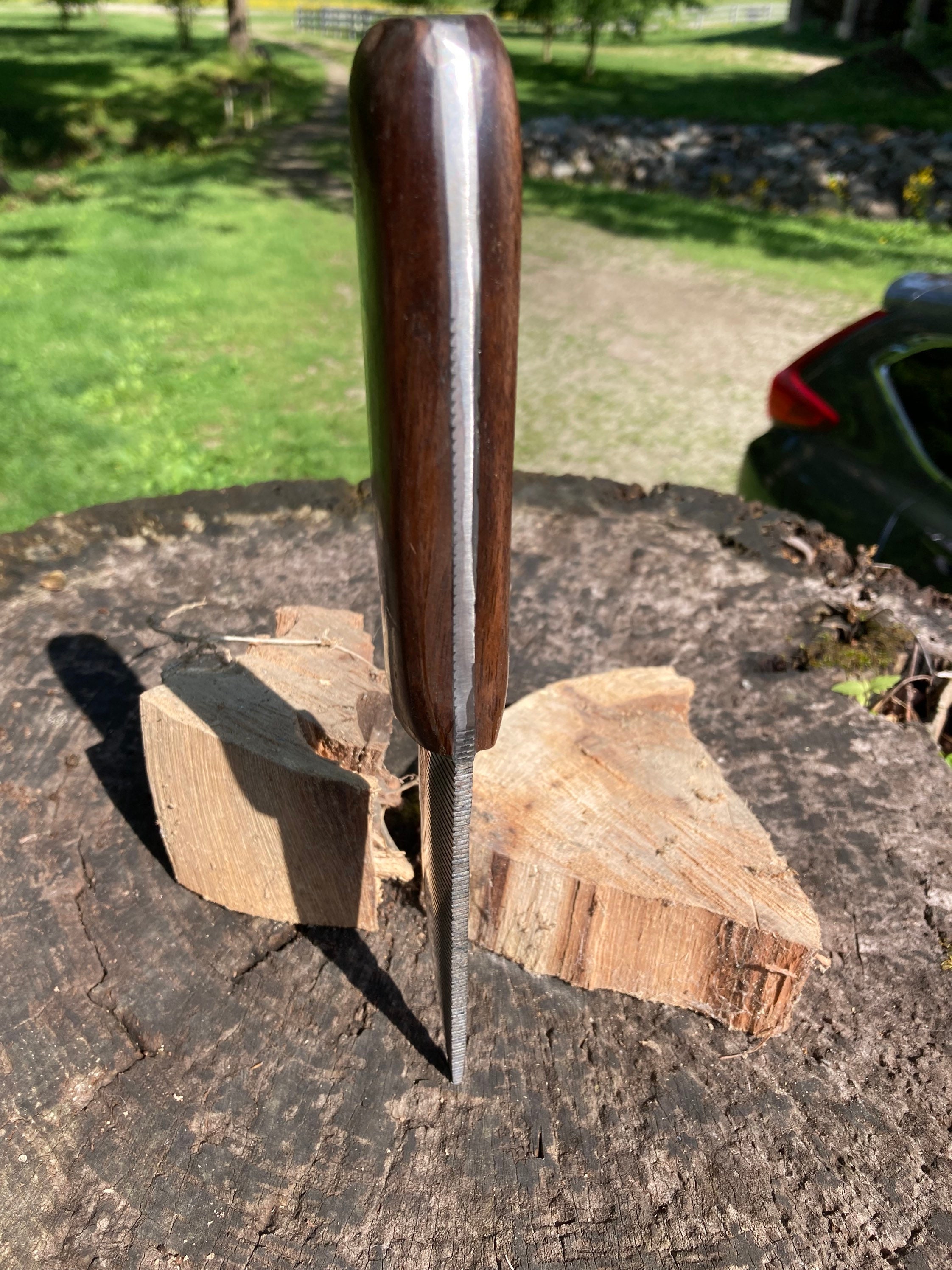 American Hand Farrier Rasp Knife Etsy