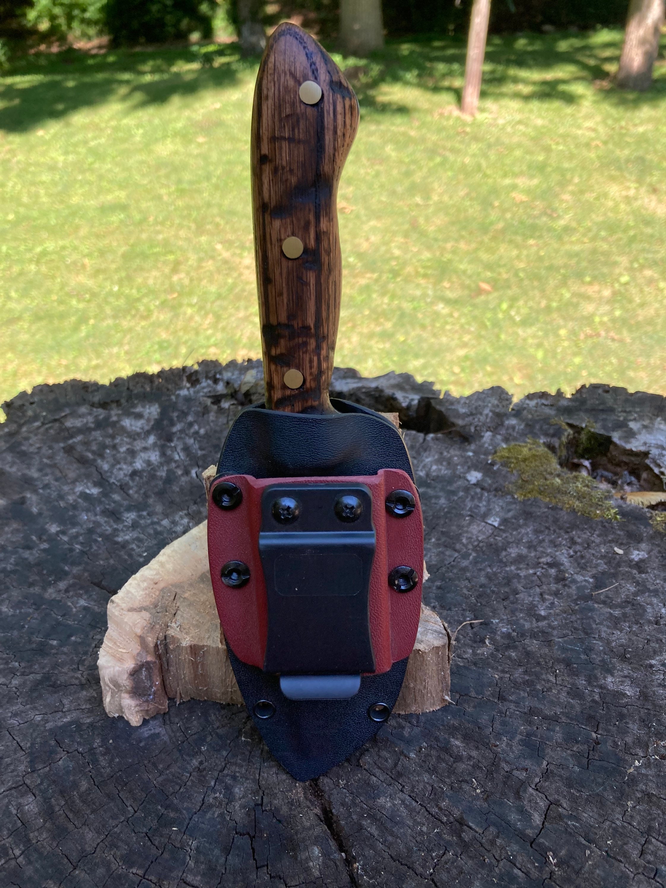 Hand Farrier Rasp Knife With Handmade Kydex Sheath Etsy