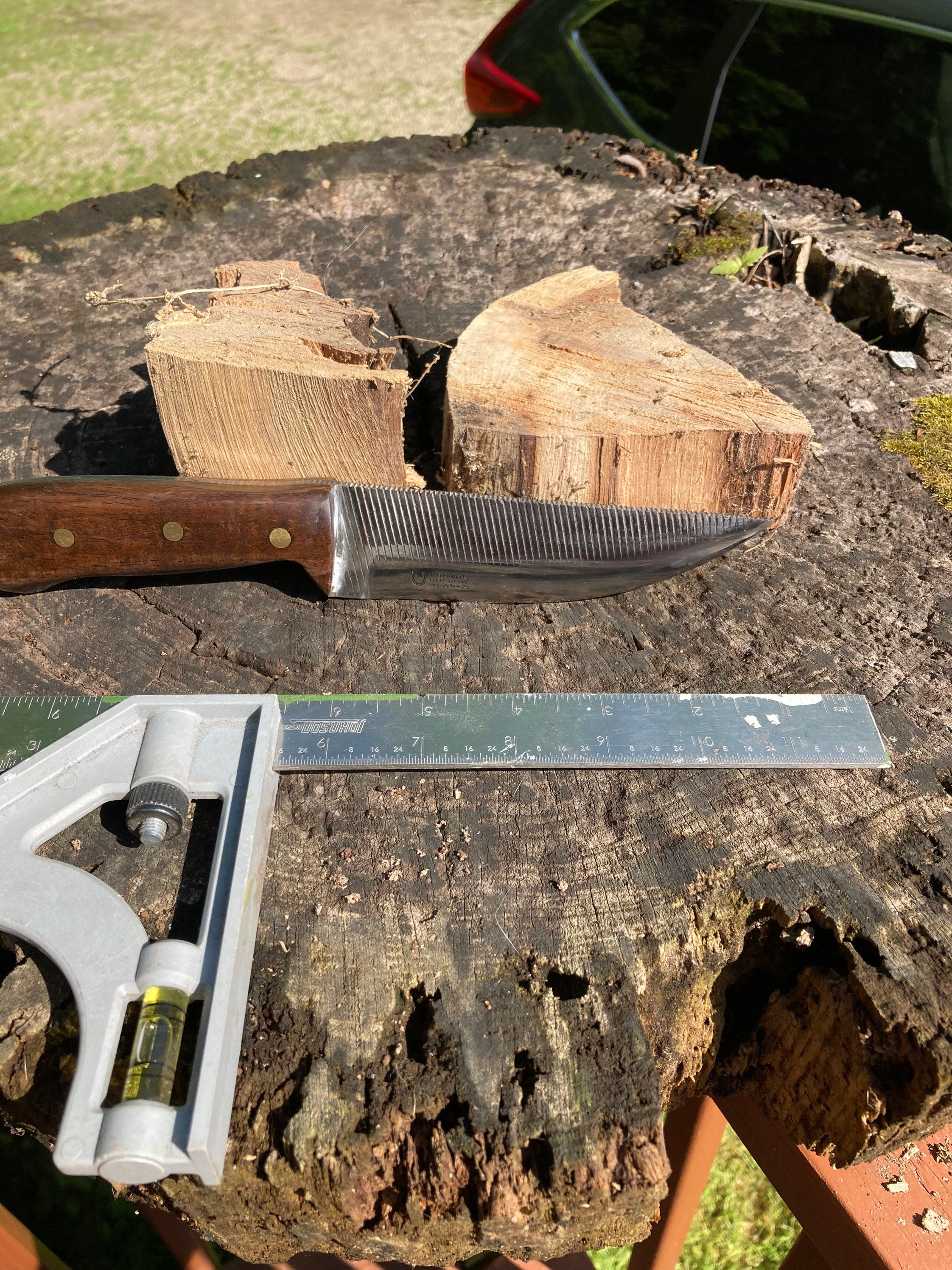 American Hand Farrier Rasp Knife Etsy