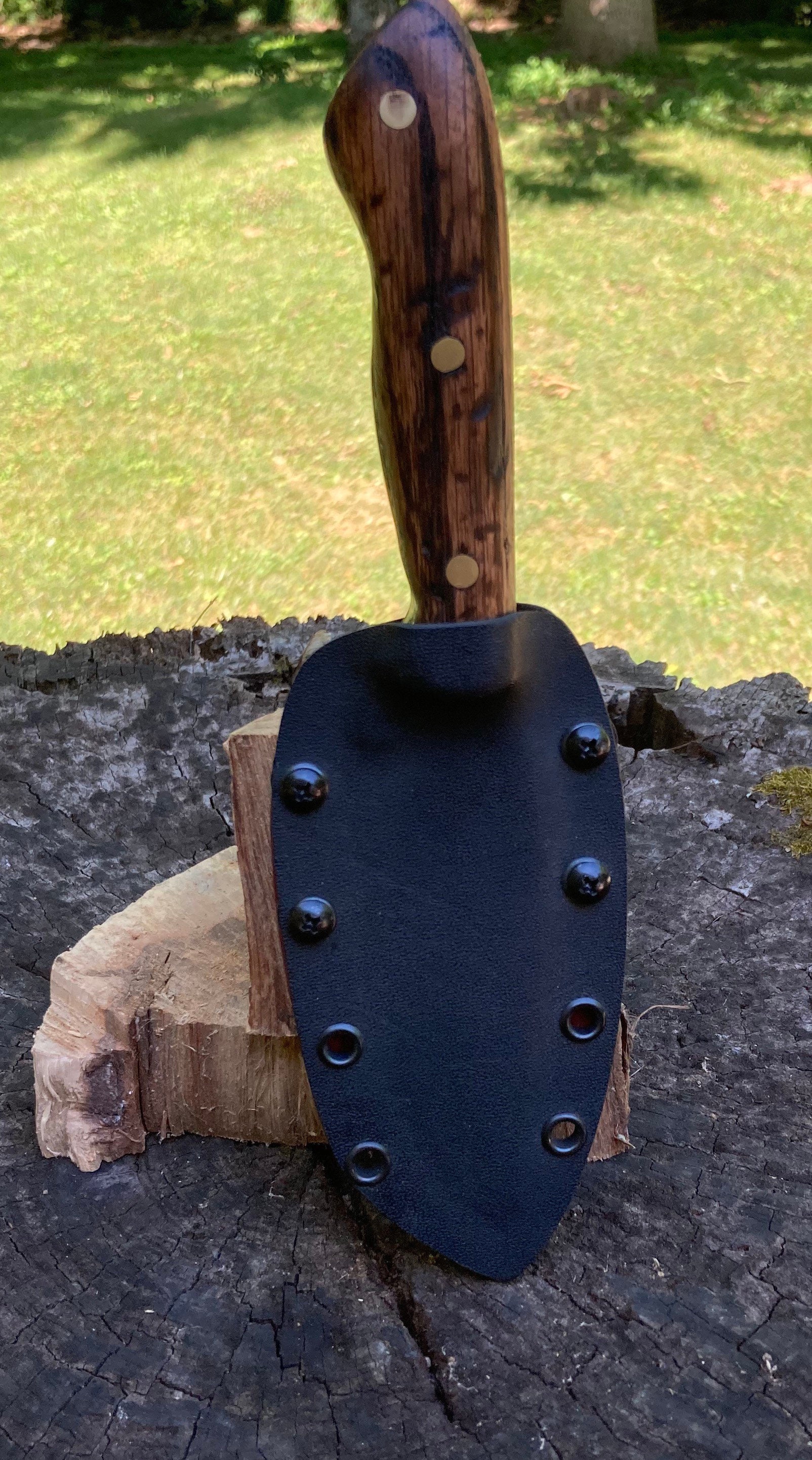 Hand Farrier Rasp Knife With Handmade Kydex Sheath Etsy