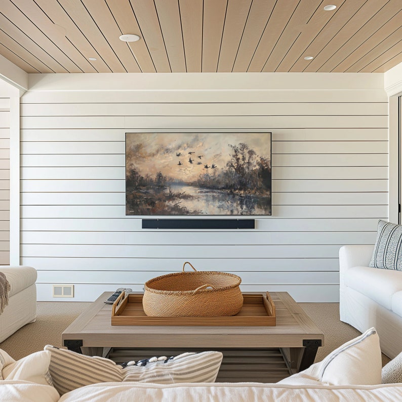 Frame TV Art Birds Vintage, TV Art Birds, Samsung Frame TV Art, Tv