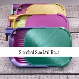 Standard Size Diamond Art Drill Trays