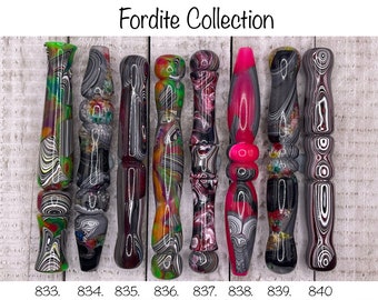 Fordite-collectie 833-840