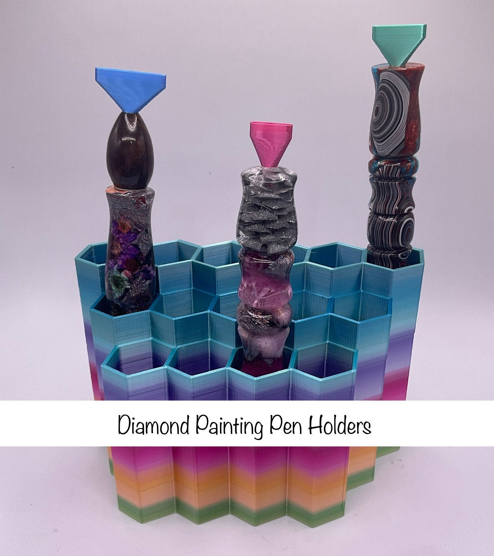 Resin Diamond Painting Pens.DIY Diamond Art Pen.Each bolígrafo incluye 4  puntas y 1 placa de corrección.Accesorios de pintura de diamantes. -   México